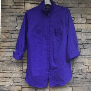 P) new violet shirt
